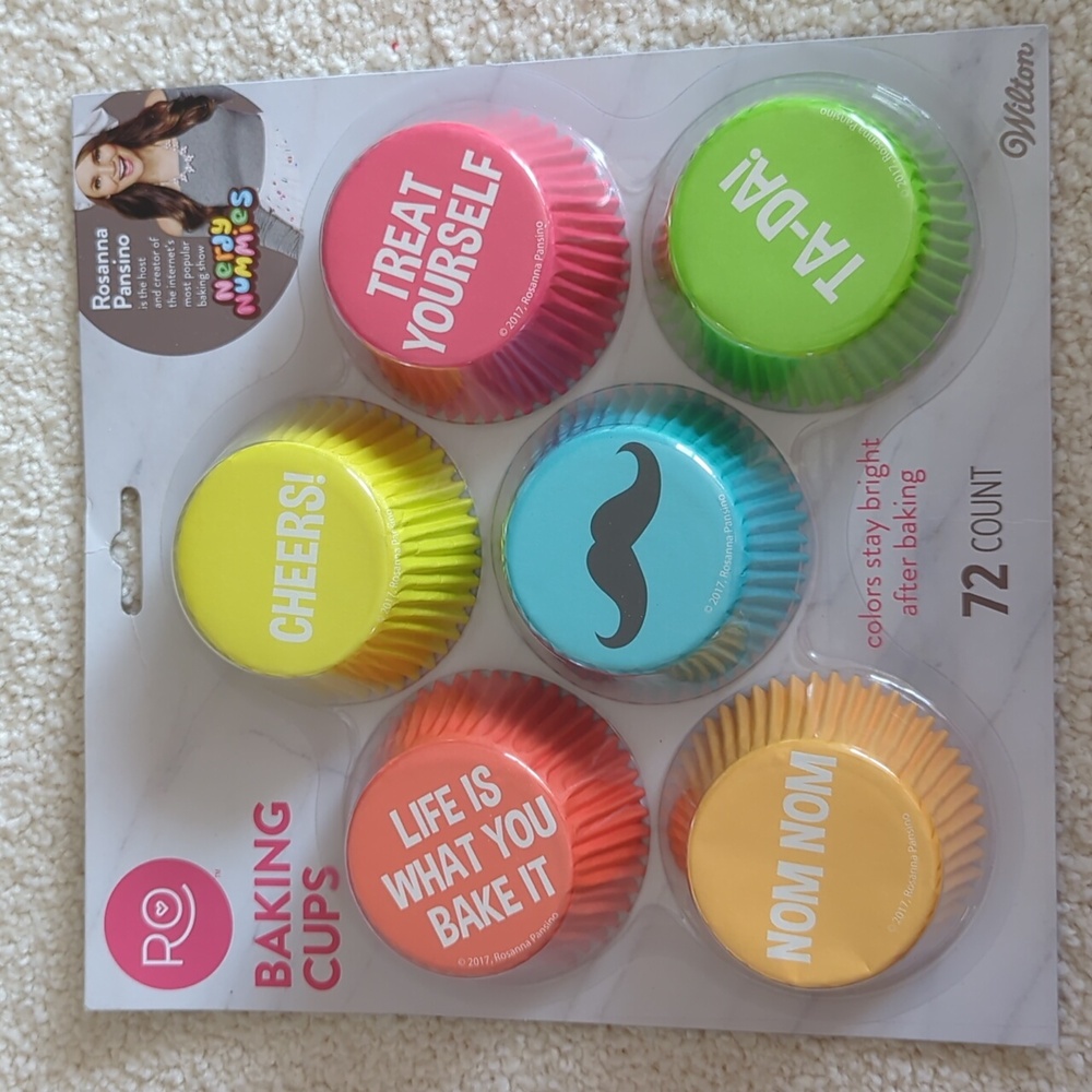 3 for $30. Baking cups- 72 pack